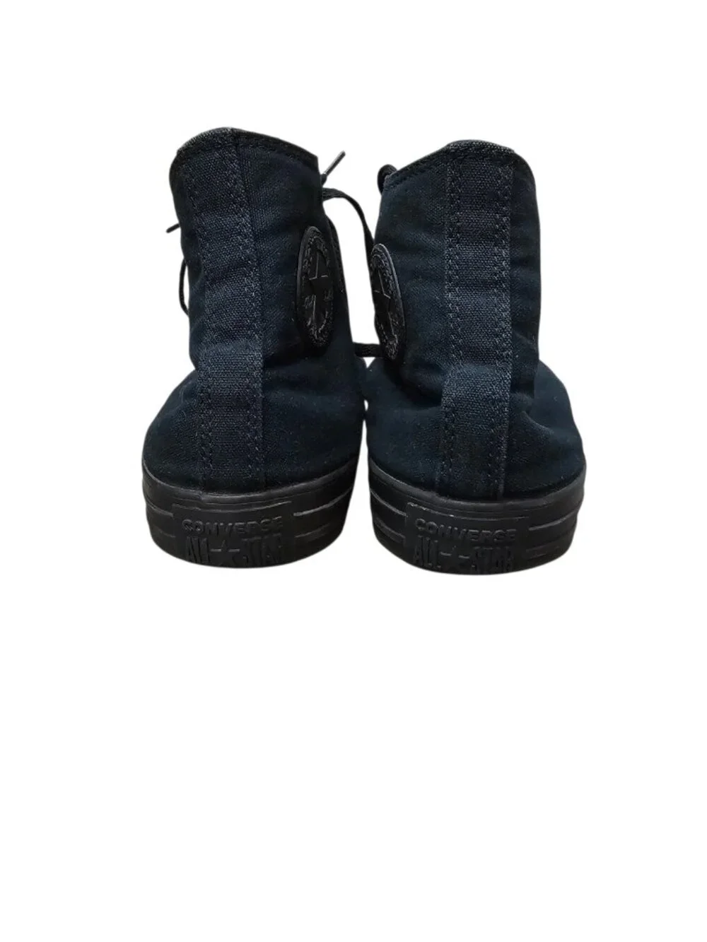 Converse Chuck Taylor All Star High-Top Sneaker Shoes Black Monochrome M10-W12 - Picture 5 of 9